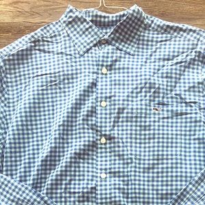 Vineyard Vines Men Dress Shirt XL